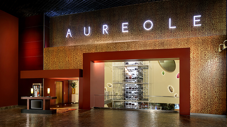 aureole las vegas entrance