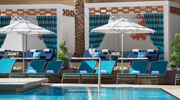 mandarin oriental las vegas pool cabana