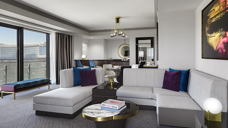 the cosmopolitan of las vegas new wraparound terrace suite